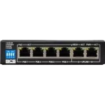 BCS-B-SP0402 PoE-switch voor 4 IP-camera's