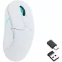 Gaming-muis Keychron M3 rechtshandig RF draadloos + Bluetooth optisch 26000 DPI wit