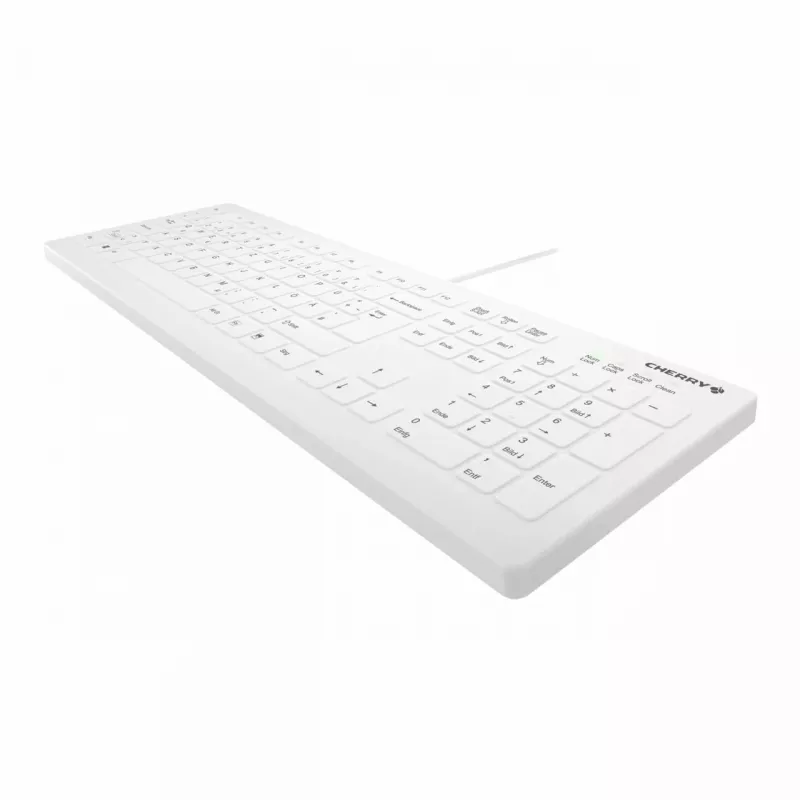 Contour Design Active Key Contour QuickClean medisch toetsenbord IP68 full-size bedraad wit DE C8112