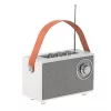 Camry luidspreker met radio | CR 1902 W | 5 W | Bluetooth | Wit | Draadloze verbinding