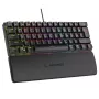 Mechanisch toetsenbord RAMPAGE PLOWER K60 met blue-switches en RGB-achtergrondverlichting