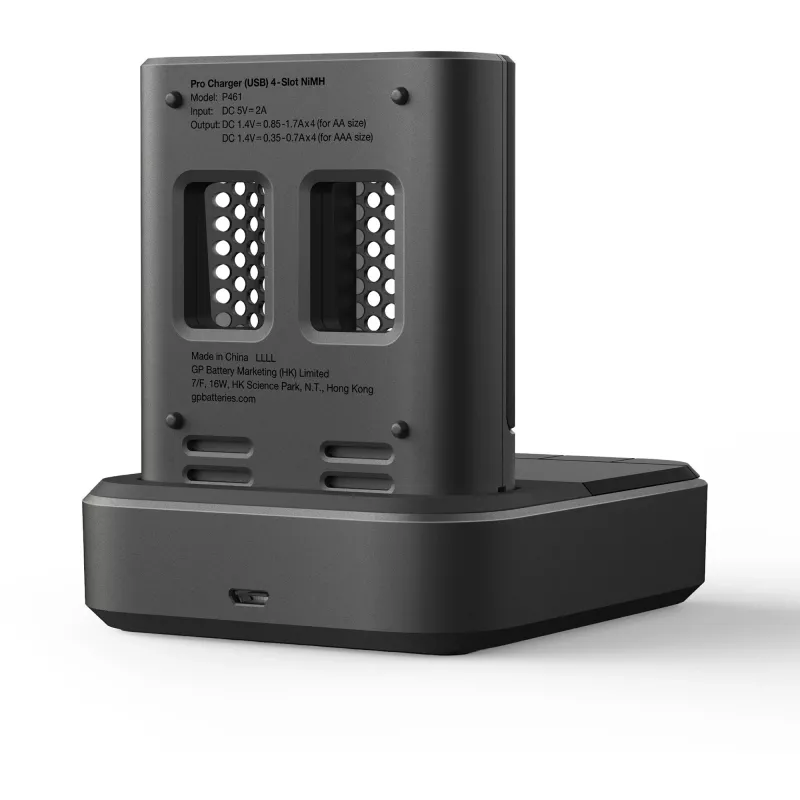 GP ReCyko Pro P461 AA/AAA batterijoplader met D461 dockingstation