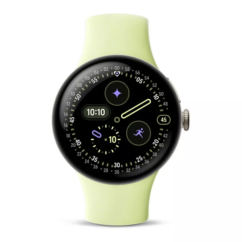 Google Pixel Watch 4 - 41 mm - champagne-goud aluminium smartwatch (GA06002-EU)