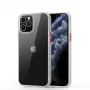 Schokbestendige hoes Devia Shark serie voor iPhone 12 Pro Max, wit