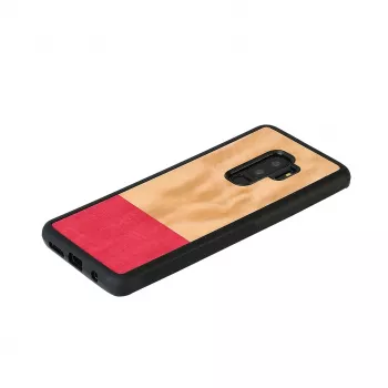 Smartphonehoesje man and wood Galaxy S9 Plus miss match zwart — hoesje voor Samsung Galaxy S9+