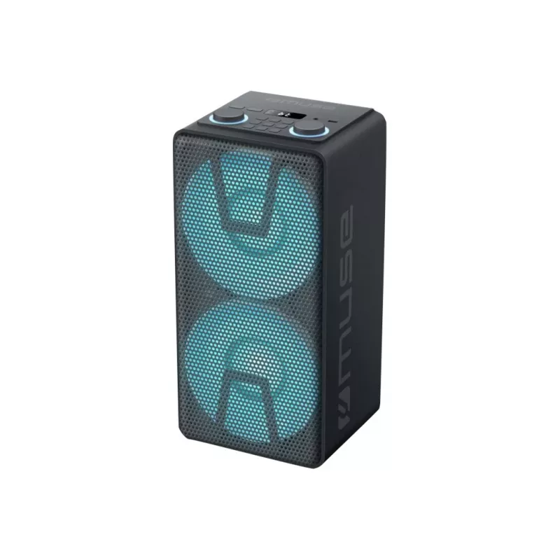 Muse Party Box-luidspreker M-1805 DJ 150 W draadloze verbinding zwart Bluetooth