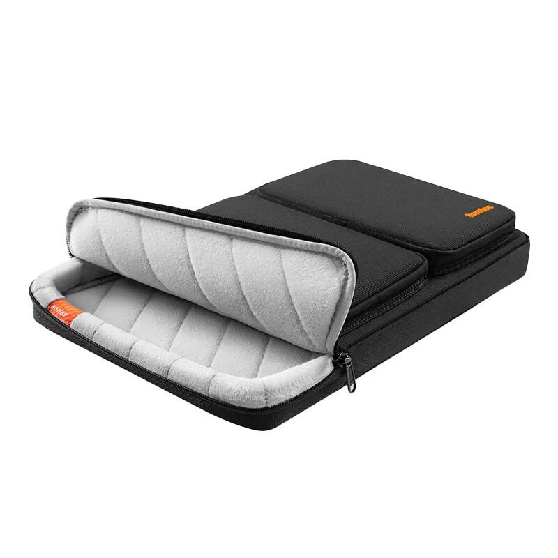 Laptoptas Tomtoc Defender-A42 van Tomtoc (zwart) – compacte beschermhoes voor notebooks