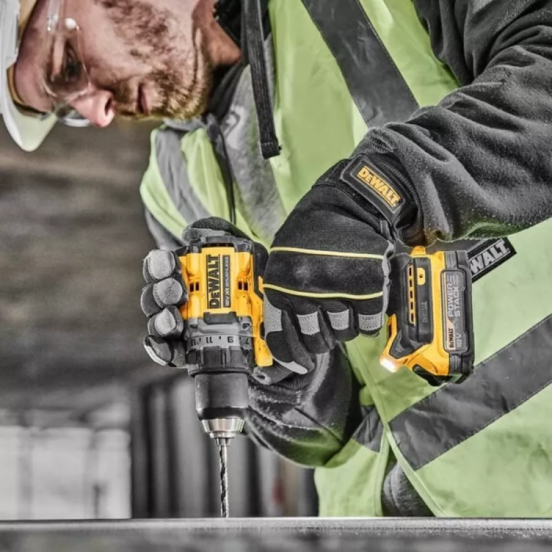 DeWALT DCD800E2T-QW boormachine 2000 tpm 1,28 kg zwart, geel