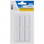 HERMA 15186 zelfklevend etiket rechthoek wit 15x45mm 6 stuks
