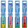 Peppa Pig knipperende tandenborstelset met zuignap, 4 stuks, gemengde kleuren