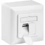 Wentronic Goobay CAT 6 universele doos incl. opbouwmontageframe, wit - 2x RJ45 netwerkdoos afgeschermd (68244)