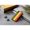 Smartphonehoes man and wood voor iPhone XS Max – model reggae, zwart