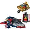 Bouwset LEGO Marvel Super Heroes Captain America Thanos 76319 — 107 onderdelen, 2 minifiguren, leeftijd 4+