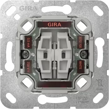 Gira wip-schakelaar inzet 311500 — Wipp-Kontroll serie, controle-/indicatie-inzet