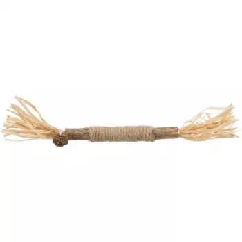 Kattenhengel Trixie TX-42435 Matatabi met kwastjes, hout 240 mm, jute