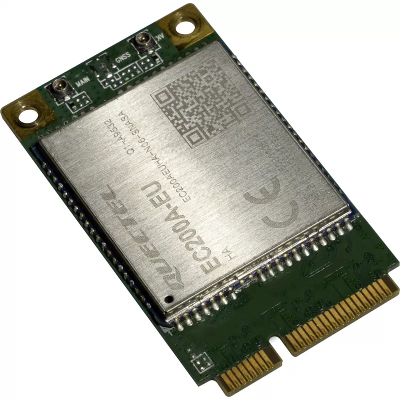 MikroTik R11eL-EC200A-EU interne miniPCI-e 2G/3G/4G/LTE-kaart, groen