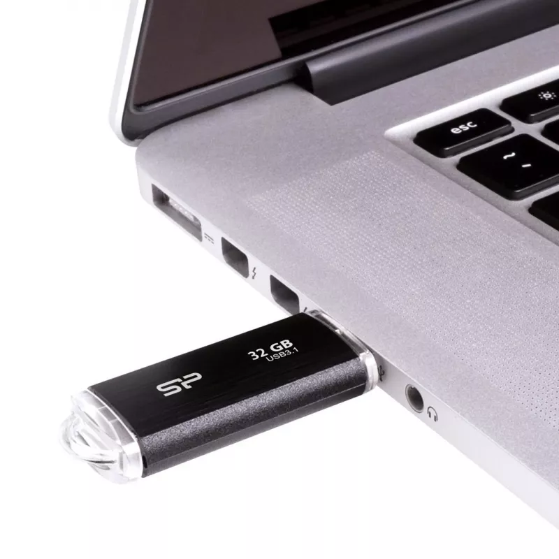 Silicon Power Blaze B02 USB-stick 32 GB USB Type-A 3.2 Gen 1 (3.1 Gen 1) zwart