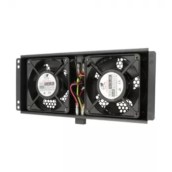 Koelventilator Extralink 2 FANS ROOF COOLING UNIT 220V AC zwart metaal