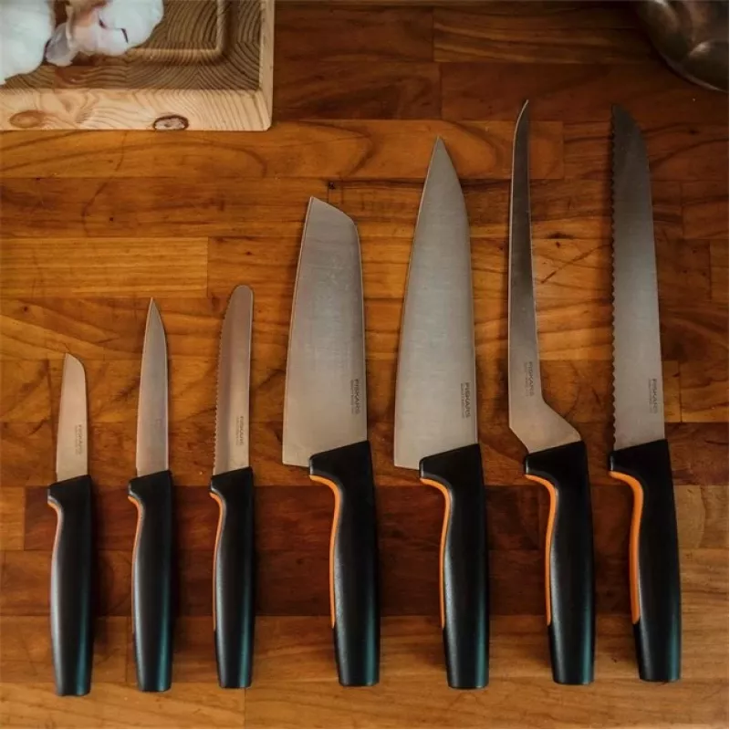 Fiskars 1057538 keukenmes roestvrij staal 1 stuk broodmes