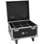 Roadinger flightcase voor 4× AKKU IP PAR 7 QCL WDMX met laadfunctie model 31005182