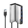 USB-hub ALOGIC Fusion SWIFT 4-in-1 USB 3.2 Gen 1 Type-A