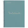 MIQUELRIUS collegeblok Eco Emotions 1 geruit DIN A4 binnenmarge (A609234)