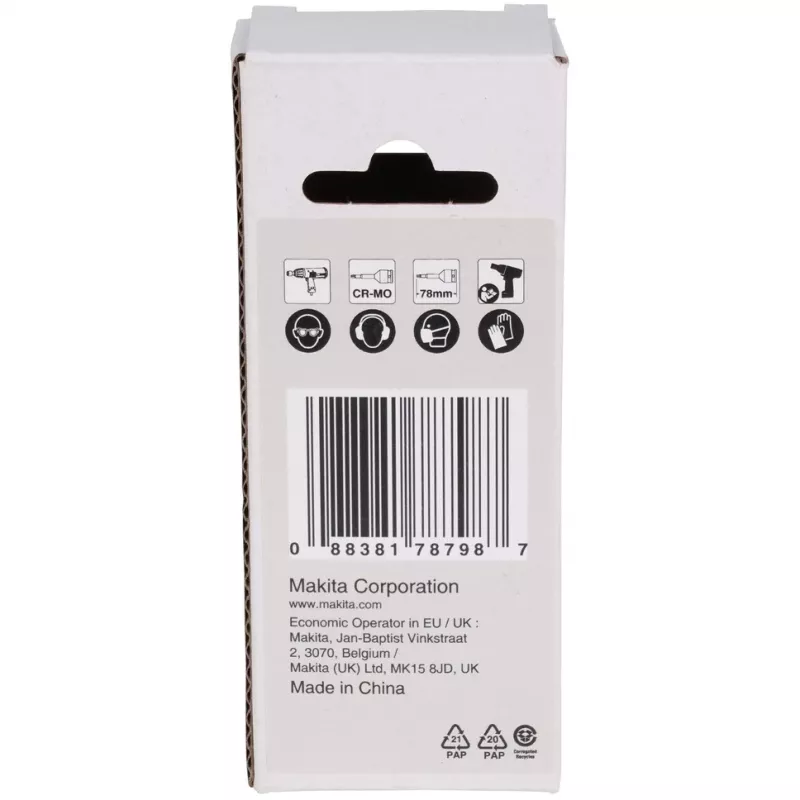 Makita Impact Black 1/2 Torx dopsleutelbit T40 - 78 mm - chroom-molybdeen - E-19819