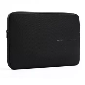 Beschermhoes voor laptops XDDESIGN P706.201 — 14 inch (35,6 cm), zwart, met rits