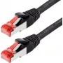 Netwerkkabel Helos CAT6 S/FTP (PIMF) 15m zwart