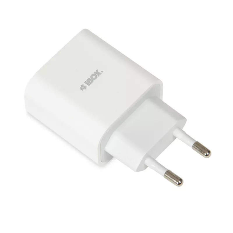 Indoor USB Type-C snellader IBOX C-37, 20W, USB-C PD 3.0, 3 A uitgang, wit