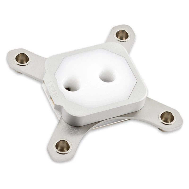 Waterkoeler Aqua-Computer cuplex kryos NEXT RGBpx voor LGA 1700, acetal/nikkel
