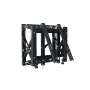 Edbak VWPOP65-P wandbeugel voor flatscreen - wandbeugels voor flatscreen (60 kg, 42 inch, 65 inch, 100 x 100 mm, 400 x 200 mm, zwart)