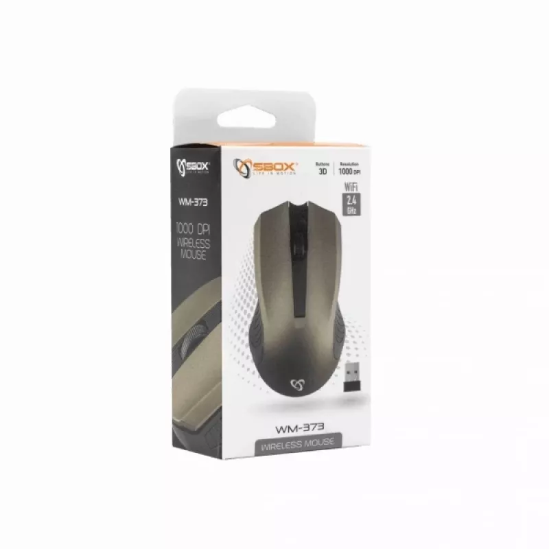 Sbox WM-373G draadloze muis grijs
