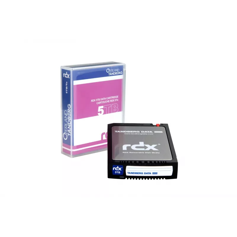 Overland-Tandberg 8862-RDX RDX HDD-cartridge 5 TB, zwart (1 st.)