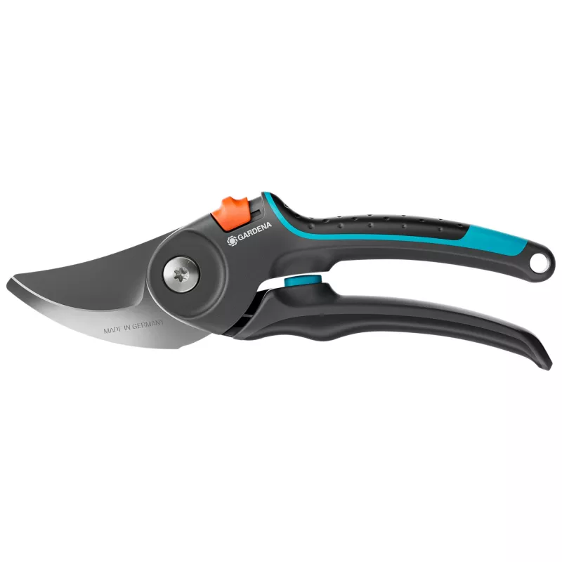 Takenschaar PremiumCut Pro - vers hout grijs/turkoois, bypass