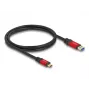 USB-kabel DeLOCK 80617 1m USB Type-A naar Type-C 10 Gbit/s