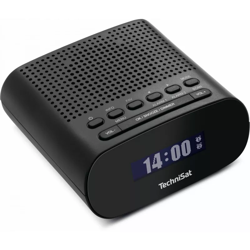 Wekkerradio TechniSat TECHNIRADIO 50 analoog digitaal DAB FM