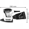 Bosch GSS 160 Multi multischuurmachine 24000 RPM veelkleurig