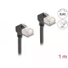 Netwerkkabel DeLOCK RJ45 Cat.6A 1m zwart