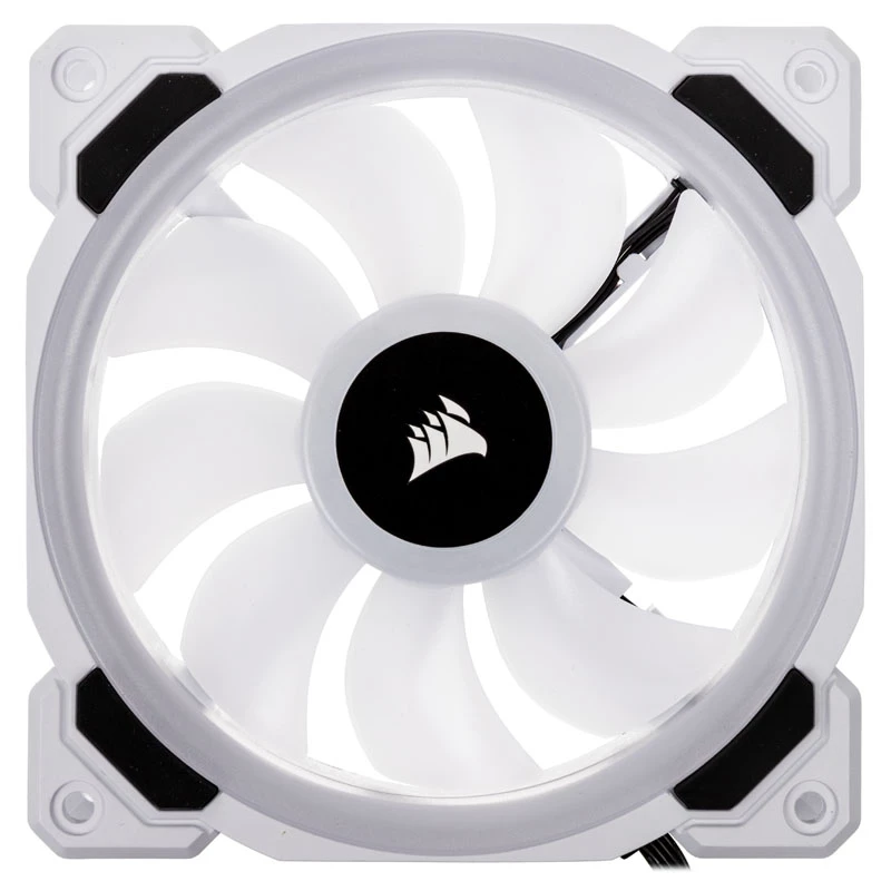 CORSAIR LL120 RGB 120mm wit PWM behuizingsventilator 3-pack