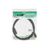 FireWire 400 naar 800 kabel InLine 34901 1m stekker/stekker zwart