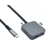 VALUE USB-hub 12.99.1126 – USB 3.2 Gen 2 (Type-C-host) 4 poorten (2×A + 2×C) 10000 Mbit/s, zwart