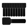 LABEL THE CABLE PRO wand-klittenbandkabelhouder, set met 50 stuks - zwart
