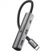 USB Type-C-hub Alcasa HUB-C002A 5000 Mbit/s HDMI USB 3.0