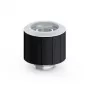 BitsPower rechte fitting G1/4 buitendraad naar 16/10 mm slang – matzwart