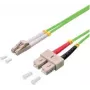 LogiLink LWL Patchkabel, LC-Duplex - SC-Duplex, OM5, 15,0 m LC-Duplex stekker - SC-Duplex stekker, Multimode, - 1 stuk (FP5LS15)