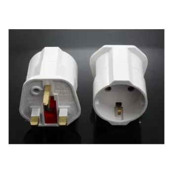 Synergy 21 LED-adaptervoeding UK-D 3-pin naar randaarde stekker