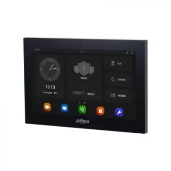 Video-intercom Dahua DHI-VTH5341G-W — 10 inch 1024×600 LCD, Wi-Fi, Ethernet, ABS-behuizing