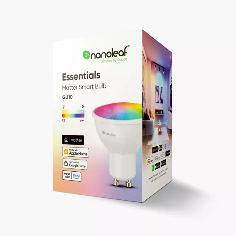 Slimme lamp Nanoleaf Essentials NF080B02-1GU10 Wi-Fi 5 W wit