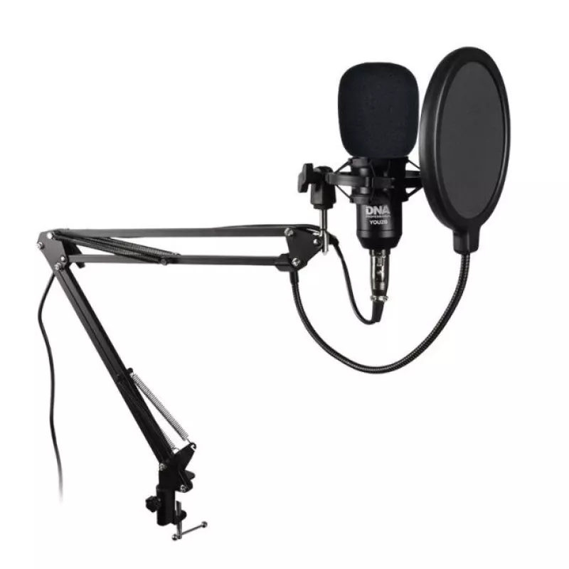 Microfoonkit Bitmat DNA YOU2B — microfoon, audio-interface, standaard en kabel